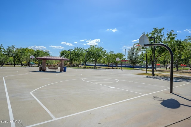 41715 N Raleigh Ct, Anthem, AZ 85086 - view of basketball court with community basketball court and a gazebo