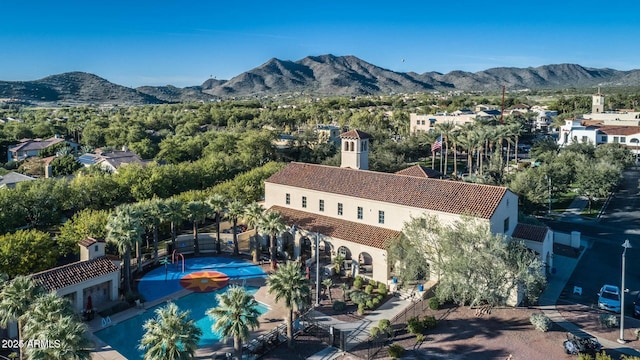 20546 W Summit Pl, Buckeye, AZ 85396 - view from above of property with a mountain backdrop