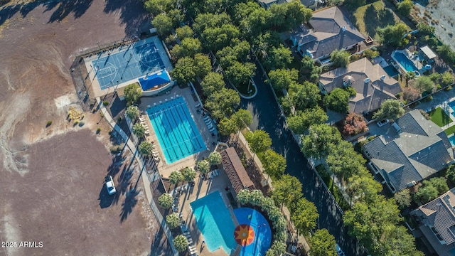20546 W Summit Pl, Buckeye, AZ 85396 - aerial view of property's location with a pool