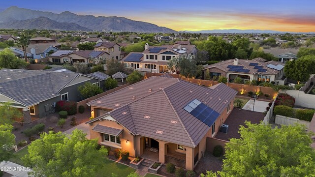 20546 W Summit Pl, Buckeye, AZ 85396 - aerial perspective of suburban area featuring mountains