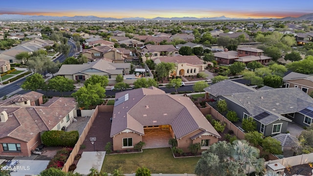 20546 W Summit Pl, Buckeye, AZ 85396 - aerial view of residential area with mountains