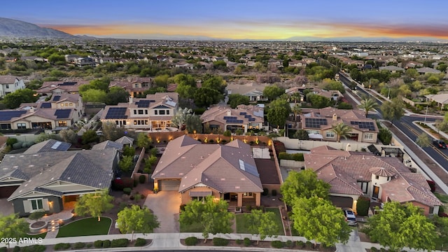 20546 W Summit Pl, Buckeye, AZ 85396 - aerial view of residential area featuring a mountainous background