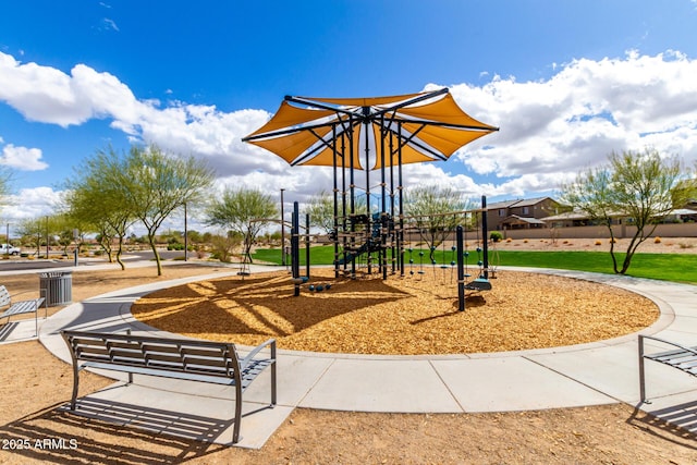 view of community play area