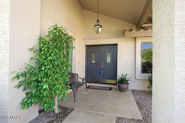 view of property entrance