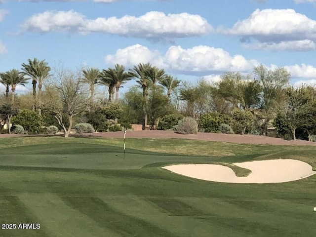 8127 W Autumn Vista Way, Florence, AZ 85132 - view of community with golf course view, a putting area, and view of scattered trees