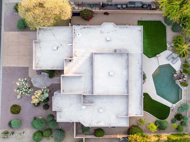 drone / aerial view