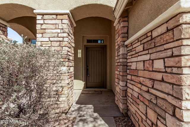 view of entrance to property