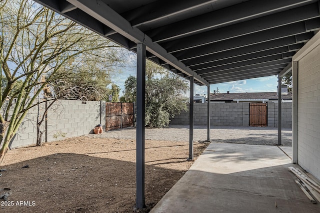 view of patio / terrace