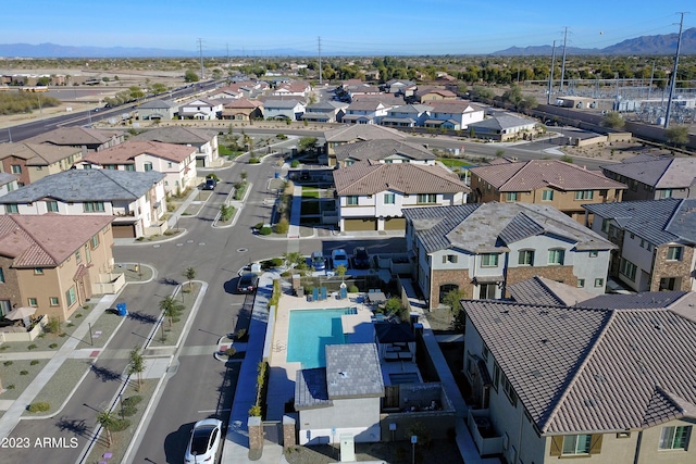 4100 S Pinelake Way Unit 149, Chandler, AZ 85249 - aerial perspective of suburban area with a mountainous background