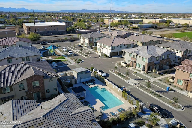 4100 S Pinelake Way Unit 149, Chandler, AZ 85249 - aerial view of residential area with mountains