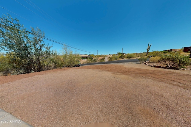 view of road