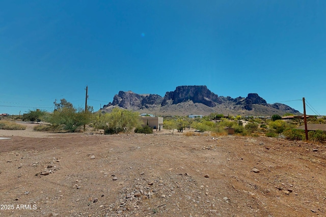 view of mountain backdrop