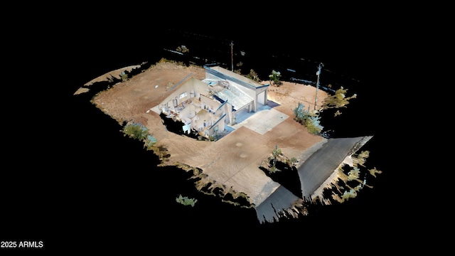 aerial view of property and surrounding area