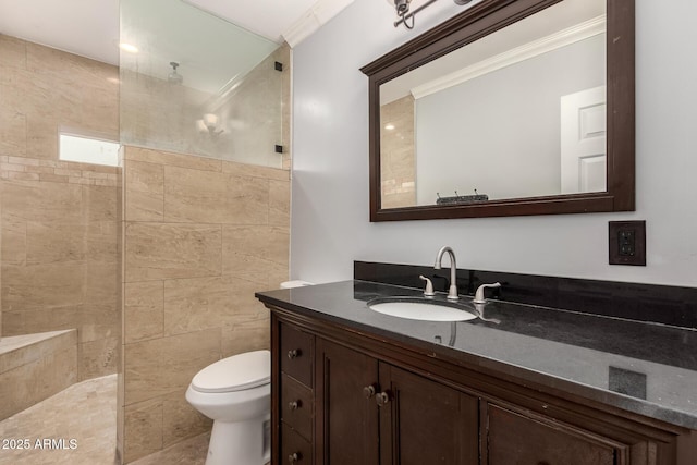 538 W 13th St, Tempe, AZ 85281 - bathroom with vanity, walk in shower, and toilet