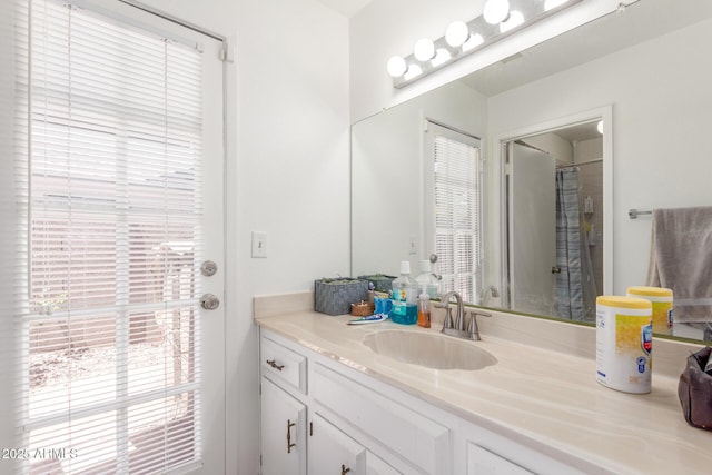2031 W Gila Ln, Chandler, AZ 85224 - full bath with plenty of natural light, vanity, and curtained shower