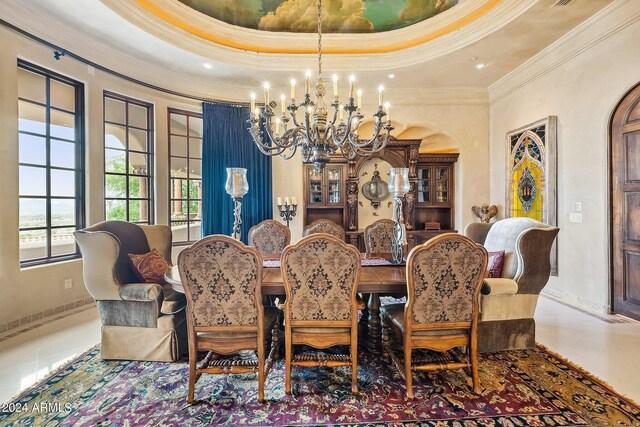 living room with beamed ceiling, french doors, and carpet flooring