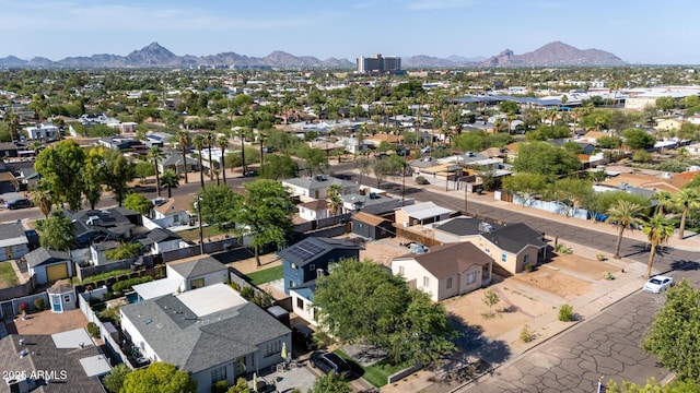 1338 E Granada Rd, Phoenix, AZ 85006 - aerial perspective of suburban area featuring mountains