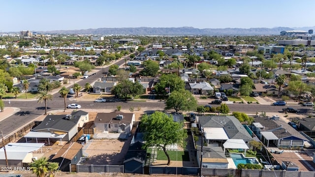 1338 E Granada Rd, Phoenix, AZ 85006 - aerial view of residential area featuring mountains