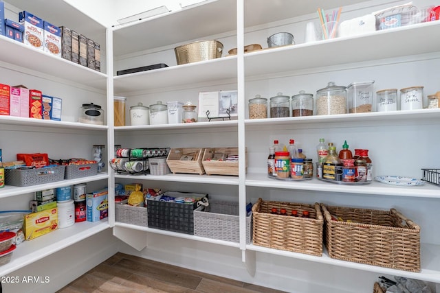 view of pantry