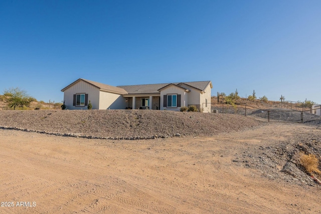 view of ranch-style house