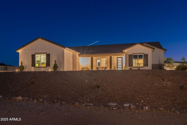 view of ranch-style house