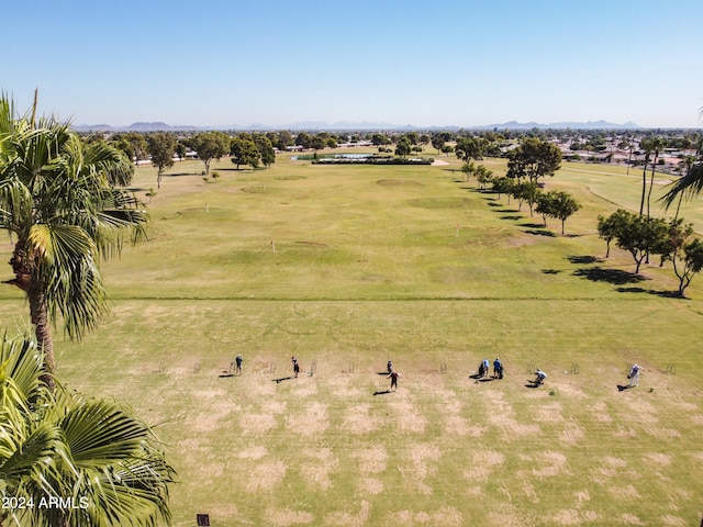 aerial view