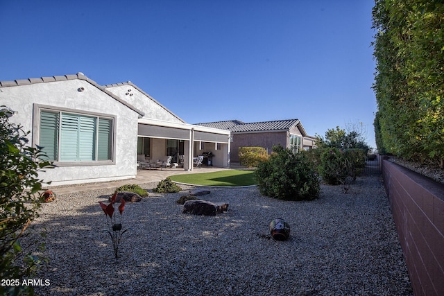 exterior space featuring a patio