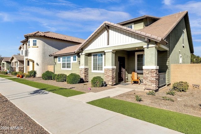 view of craftsman house