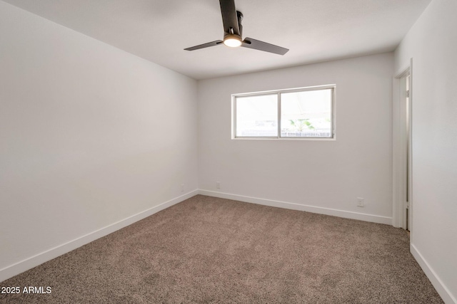1051 E Millett Ave, Mesa, AZ 85204 - spare room featuring carpet and a ceiling fan
