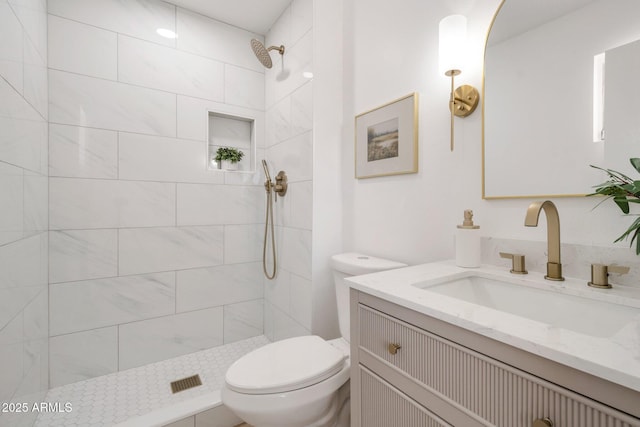 1051 E Millett Ave, Mesa, AZ 85204 - full bath featuring vanity and a tile shower
