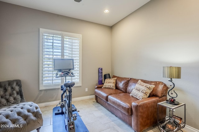 view of living room