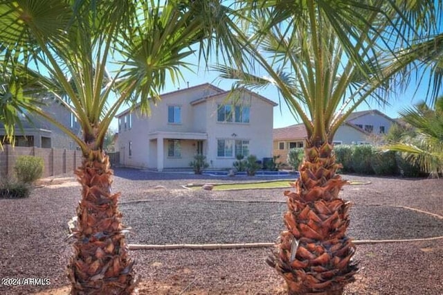 view of mediterranean / spanish-style house