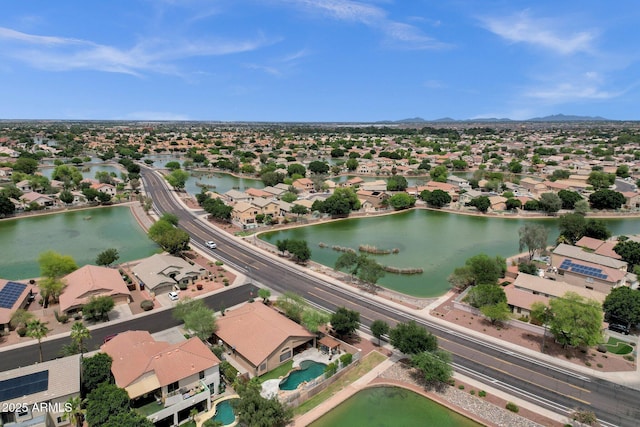 11101 W Wilshire Dr, Avondale, AZ 85392 - aerial view of residential area featuring a large body of water
