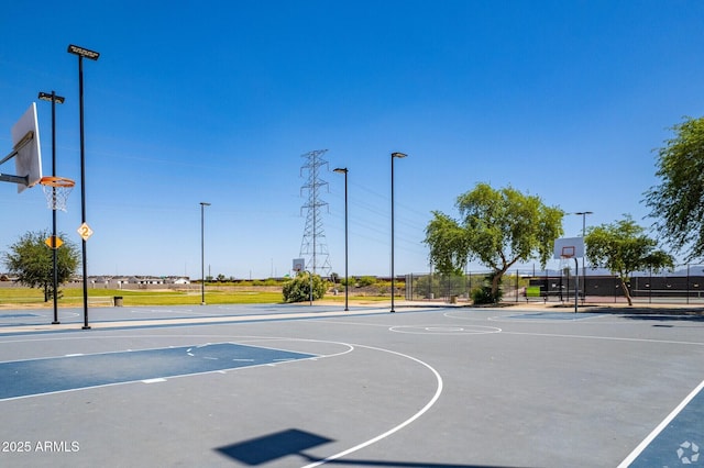 11101 W Wilshire Dr, Avondale, AZ 85392 - view of basketball court featuring community basketball court and fence