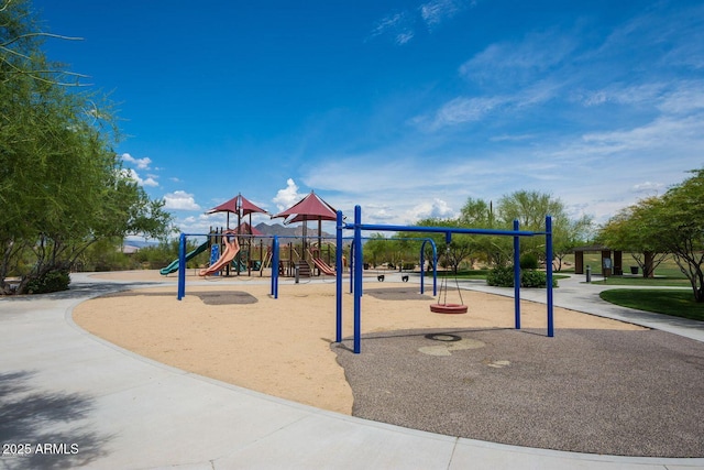 view of community play area