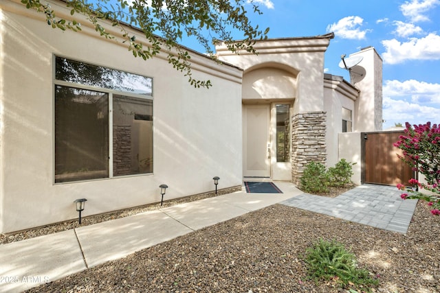 view of property entrance