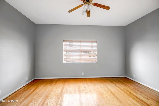 10215 W Missouri Ave, Glendale, AZ 85307 - unfurnished room featuring wood finished floors, ceiling fan, and baseboards