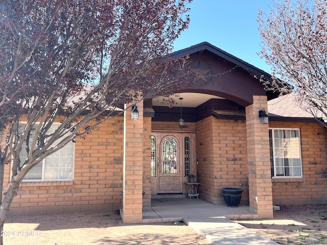 view of property entrance