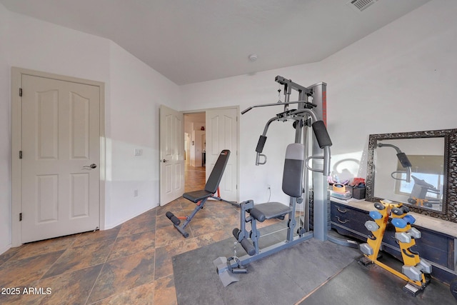 view of exercise room