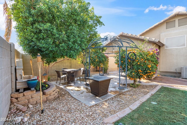 view of patio