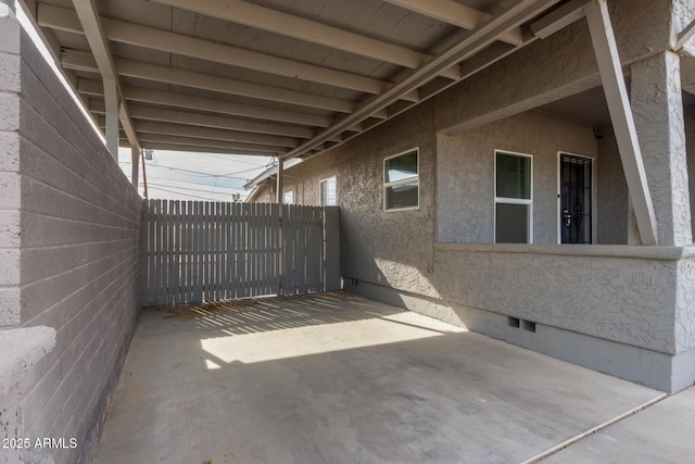 view of patio