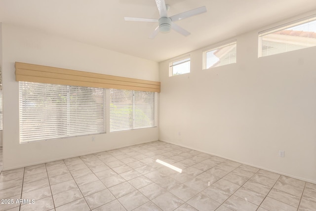 22319 N Desperado Dr, Sun City West, AZ 85375 - empty room with ceiling fan