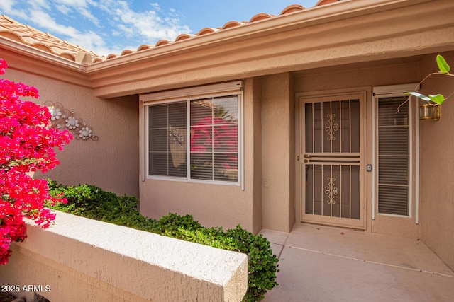 22319 N Desperado Dr, Sun City West, AZ 85375 - property entrance with stucco siding