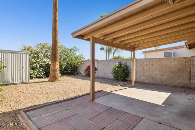 3326 E Calypso Ave, Mesa, AZ 85204 - view of patio featuring fence