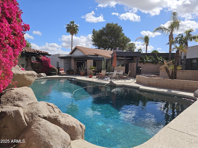 15240 N 51st St, Scottsdale, AZ 85254 - pool featuring a patio