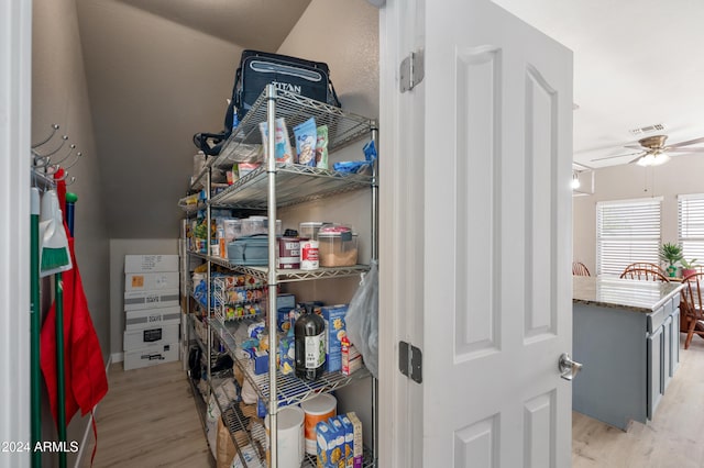 view of pantry