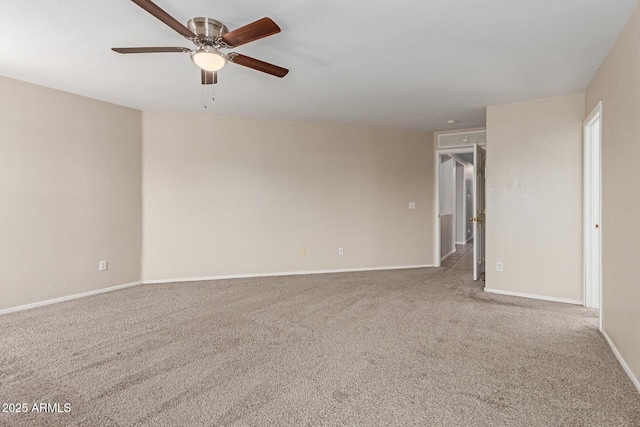 681 W Racine Loop, Casa Grande, AZ 85122 - carpeted empty room with a ceiling fan and baseboards