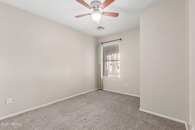681 W Racine Loop, Casa Grande, AZ 85122 - carpeted empty room with ceiling fan and baseboards