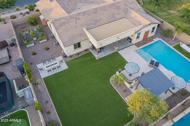 aerial view