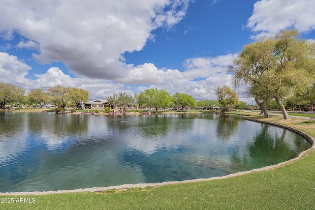 property view of water